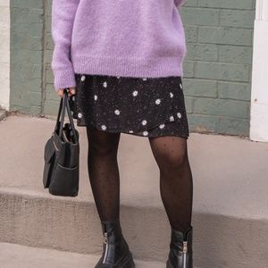 RACHEL Eco Mini Wrap Skirt (Black) Size XXL